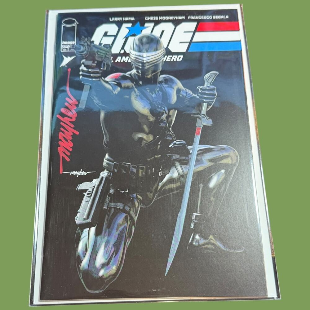 G.I. Joe A Real American Hero #304 Mike Mayhew Signed Cover A Image Comics COA